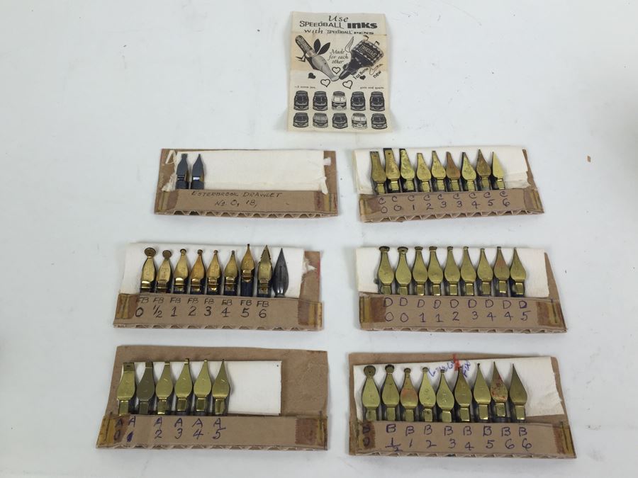 Collection Of Vintage Speedball Pens [Photo 2]