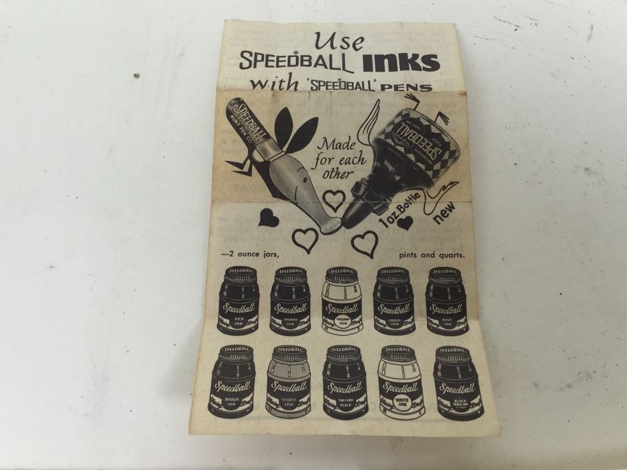 Collection Of Vintage Speedball Pens [Photo 4]