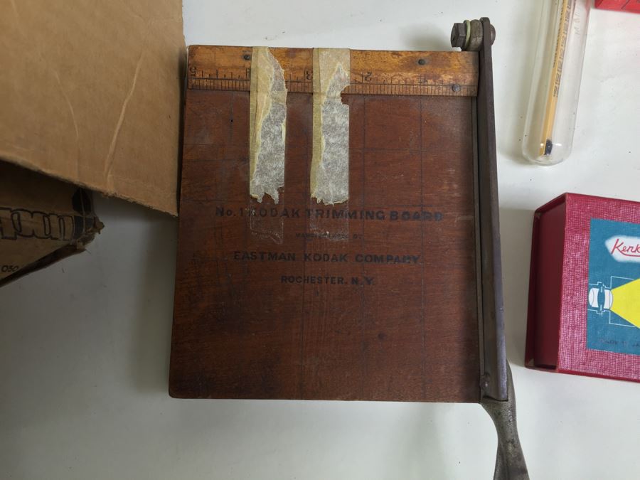 Collection Of Vintage Photography Film Development Related Items [Photo 4]