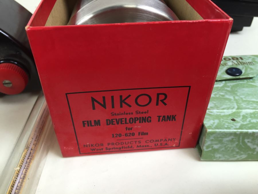 Collection Of Vintage Photography Film Development Related Items [Photo 10]