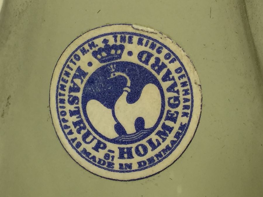 Kastrup-Holmegaard Made In Denmark Signed Glass Vase And Erickson Glass Bowl [Photo 5]