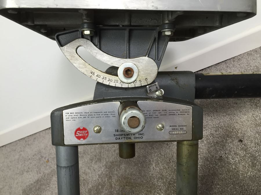 Vintage Shopsmith Mark 5 Woodworking Power Tool System Serial No. 333724 U.S.A. [Photo 37]