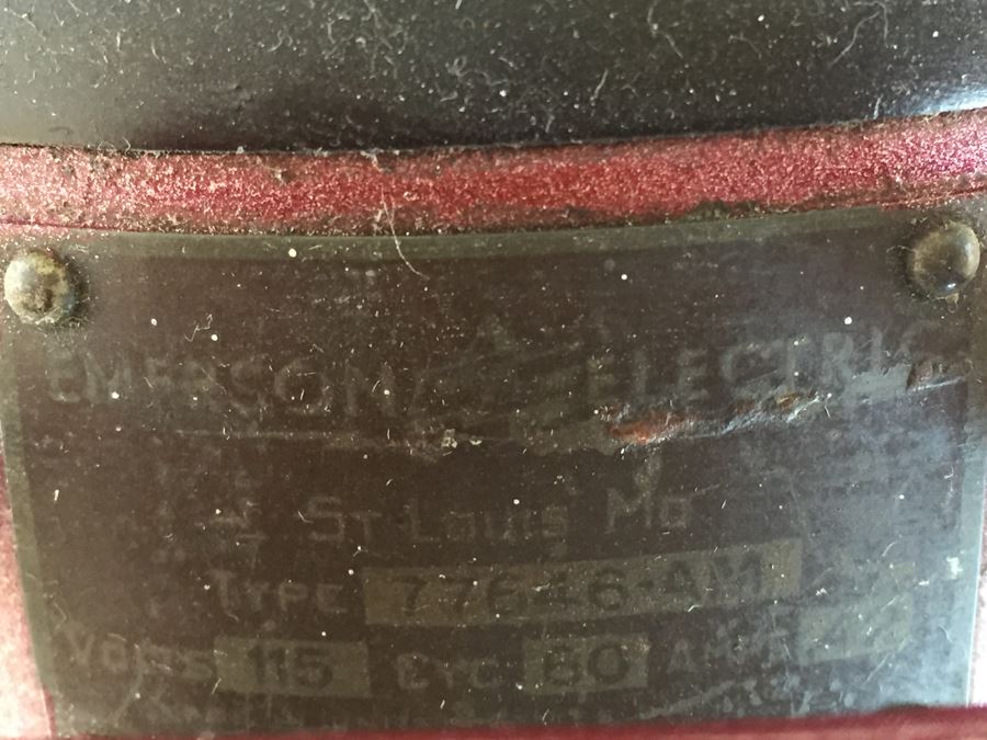 Vintage Industrial Emerson Electric Adjustable Height Pedestal Fan 77646-AM [Photo 15]