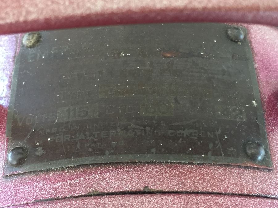 Vintage Industrial Emerson Electric Adjustable Height Pedestal Fan 77646-AM [Photo 12]