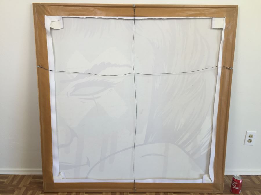 Signed Dave Kinsey One-Of-A-Kind Screen Print 4' x 4' Socially Engineered Estimate $850 [Photo 10]