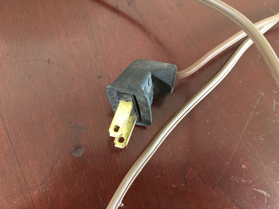 Vintage Hand Painted Glass Light Fixture [Photo 13]