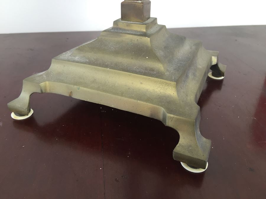 Vintage Adjustable Brass Vanity Table Mirror [Photo 6]