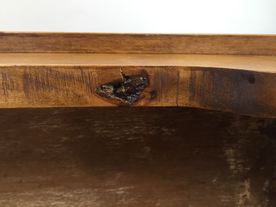 Vintage Wooden Side Table [Photo 9]