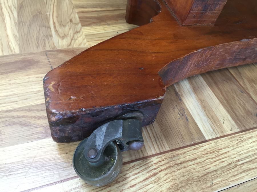 Stunning Eastlake Wooden Platform Rocker Rocking Chair With Detailed Wood Carvings [Photo 34]