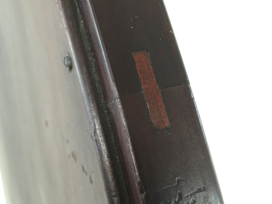 Fabulous Vintage Full Length Adjustable Mirror With Claw Feet On Casters [Photo 14]