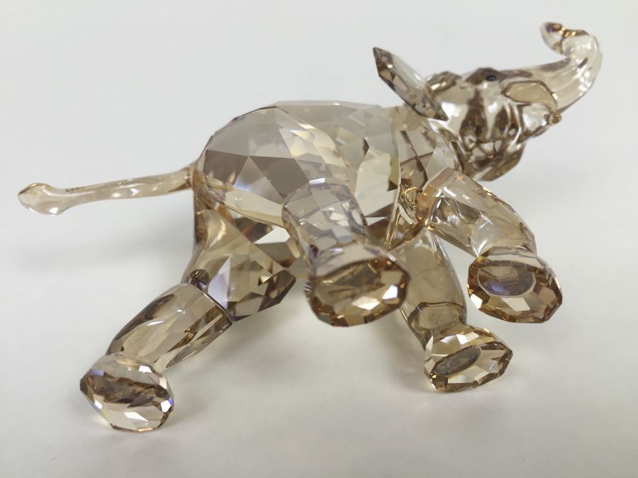 elephant swarovski crystal