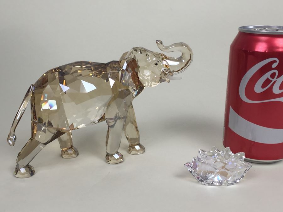 Swarovski Crystal Society SCS 2013 Elephant CINTA With Original Box And COA Retails $570 [Photo 12]