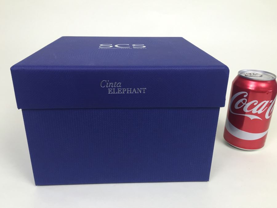 Swarovski Crystal Society SCS 2013 Elephant CINTA With Original Box And COA Retails $570 [Photo 4]