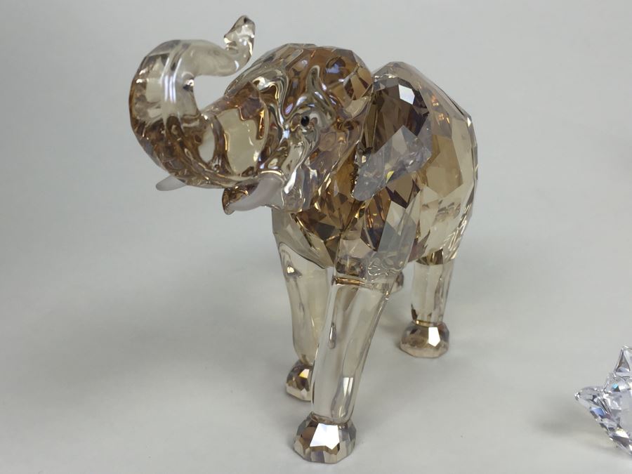 Swarovski Crystal Society SCS 2013 Elephant CINTA With Original Box And COA Retails $570 [Photo 16]