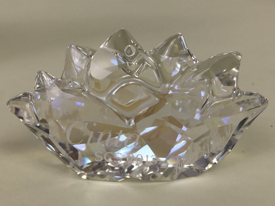 Swarovski Crystal Society SCS 2013 Elephant CINTA With Original Box And COA Retails $570 [Photo 10]