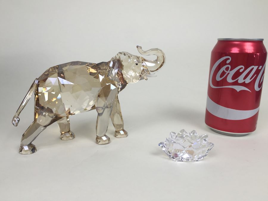 Swarovski Crystal Society SCS 2013 Elephant CINTA With Original Box And COA Retails $570 [Photo 3]