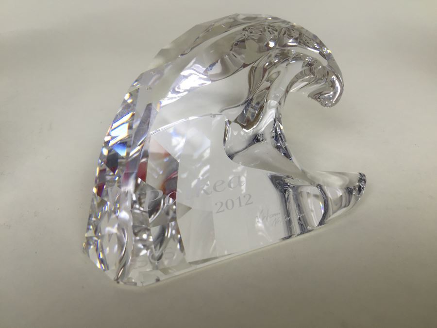Swarovski Crystal Society SCS 2012 Paikea Whale With Original Box Retails $530 [Photo 29]