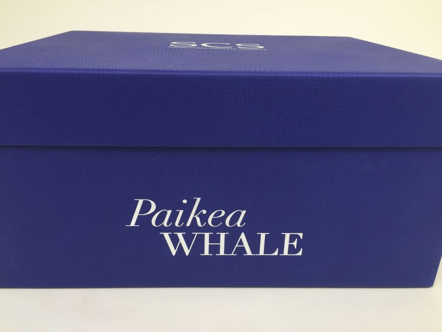 Swarovski Crystal Society SCS 2012 Paikea Whale With Original Box Retails $530 [Photo 4]