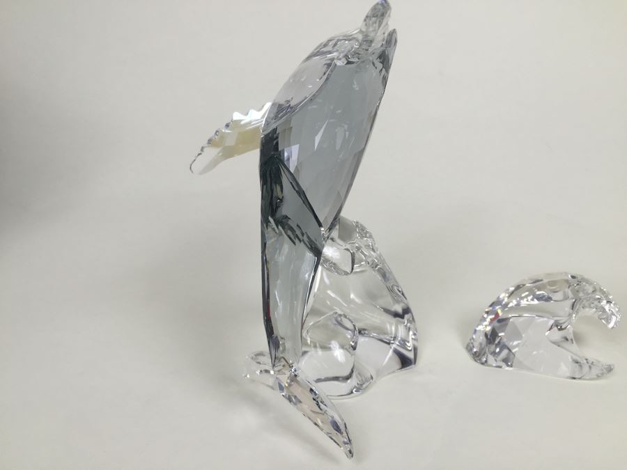 Swarovski Crystal Society SCS 2012 Paikea Whale With Original Box Retails $530 [Photo 20]