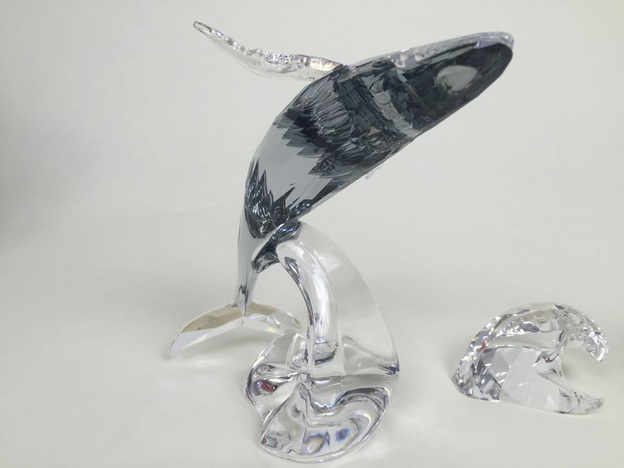 Swarovski Crystal Society SCS 2012 Paikea Whale With Original Box Retails $530 [Photo 26]