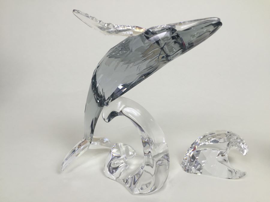 Swarovski Crystal Society SCS 2012 Paikea Whale With Original Box Retails $530 [Photo 18]