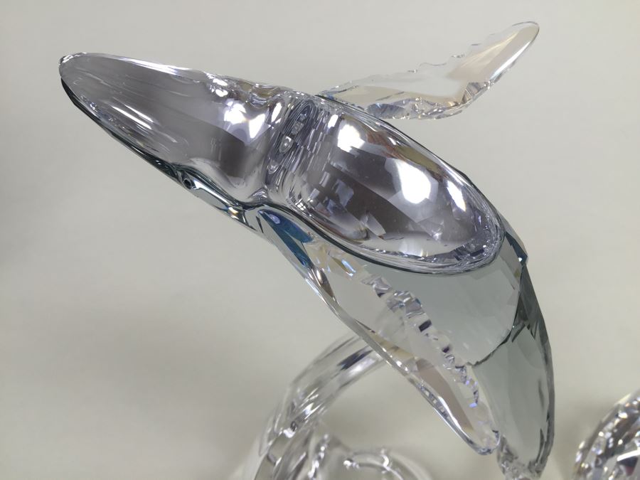Swarovski Crystal Society SCS 2012 Paikea Whale With Original Box Retails $530 [Photo 32]