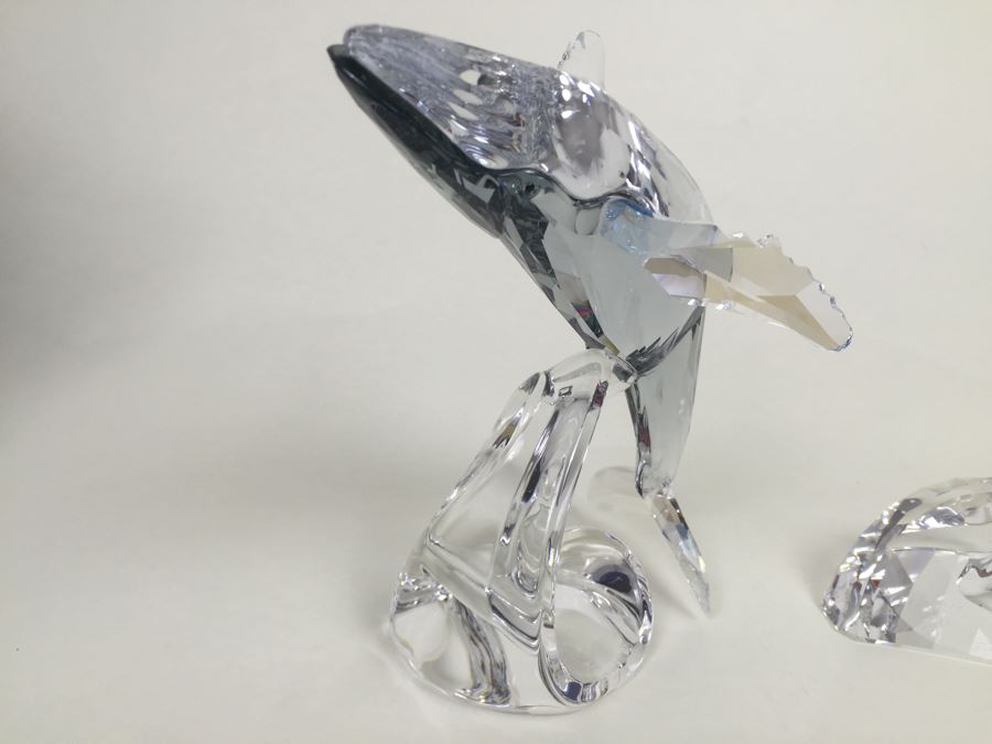Swarovski Crystal Society SCS 2012 Paikea Whale With Original Box Retails $530 [Photo 23]