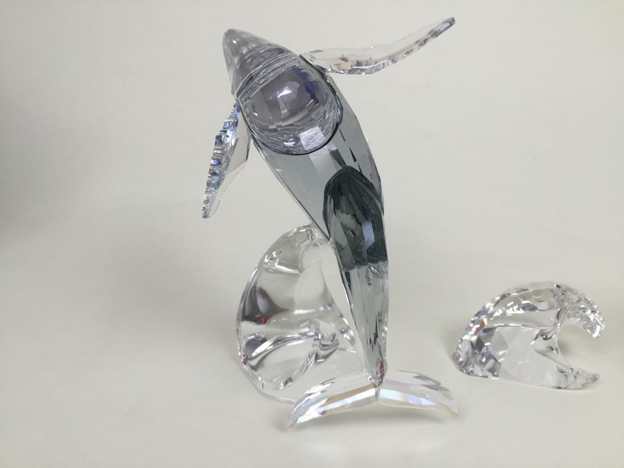 Swarovski Crystal Society SCS 2012 Paikea Whale With Original Box Retails $530 [Photo 21]