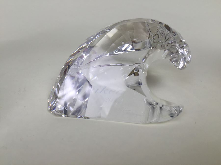 Swarovski Crystal Society SCS 2012 Paikea Whale With Original Box Retails $530 [Photo 28]