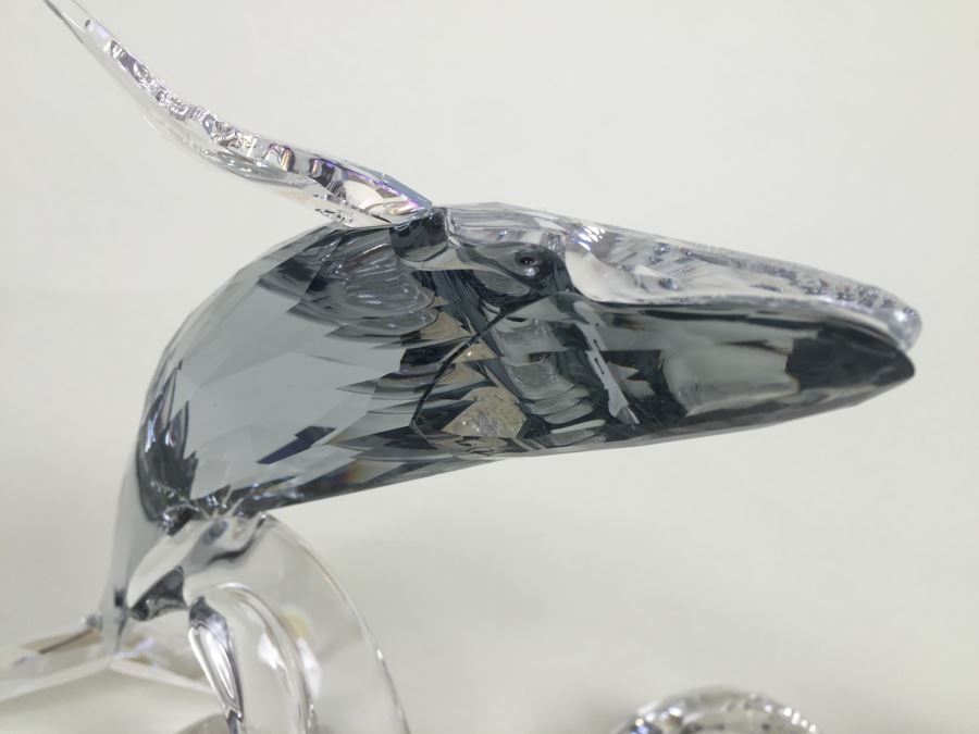 Swarovski Crystal Society SCS 2012 Paikea Whale With Original Box Retails $530 [Photo 27]
