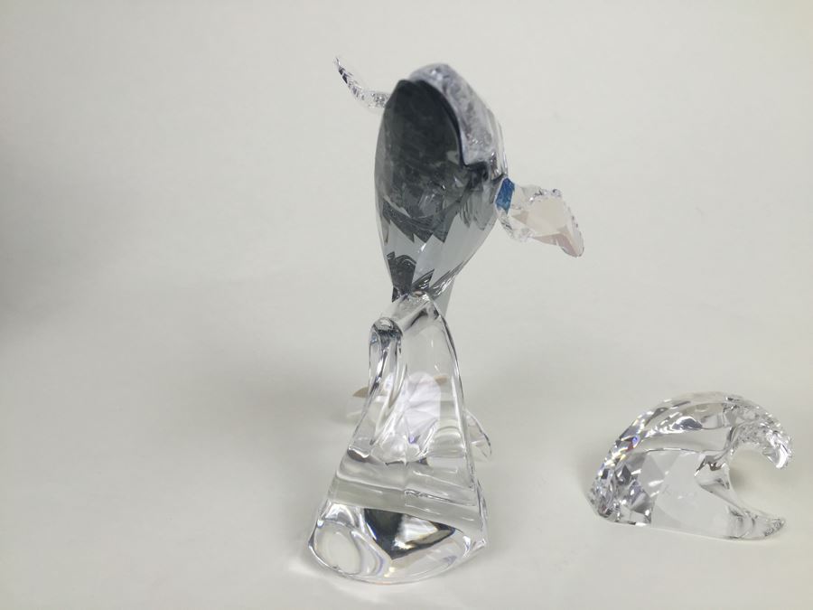 Swarovski Crystal Society SCS 2012 Paikea Whale With Original Box Retails $530 [Photo 16]