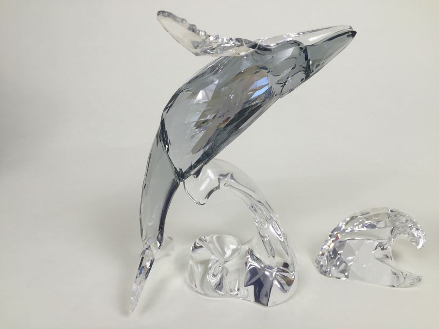 Swarovski Crystal Society SCS 2012 Paikea Whale With Original Box Retails $530 [Photo 19]