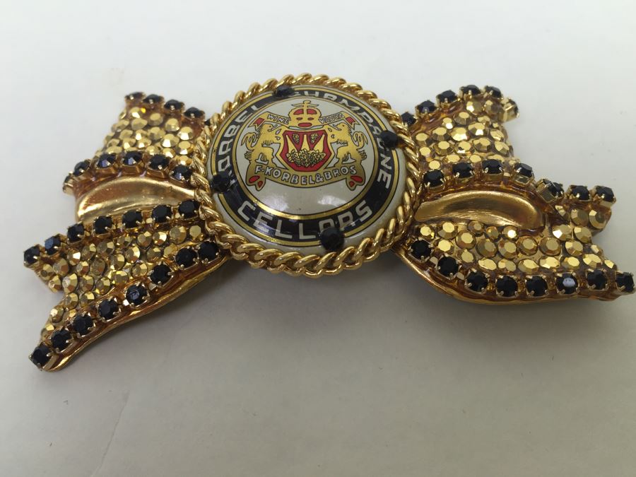 Korbel Champagne Cellars Pin Dated December 1931 Signed [Photo 5]