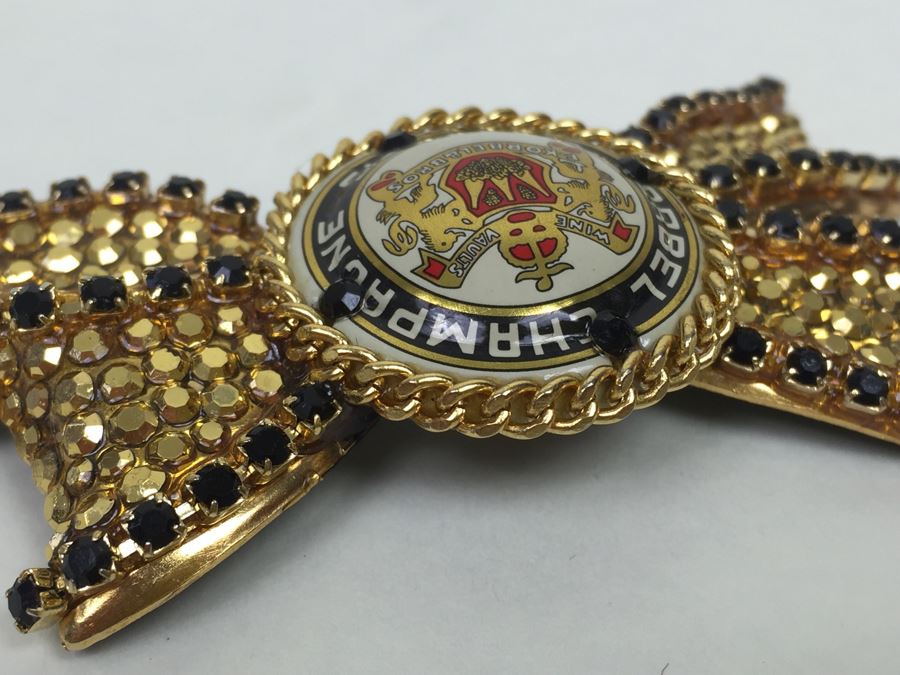 Korbel Champagne Cellars Pin Dated December 1931 Signed [Photo 10]