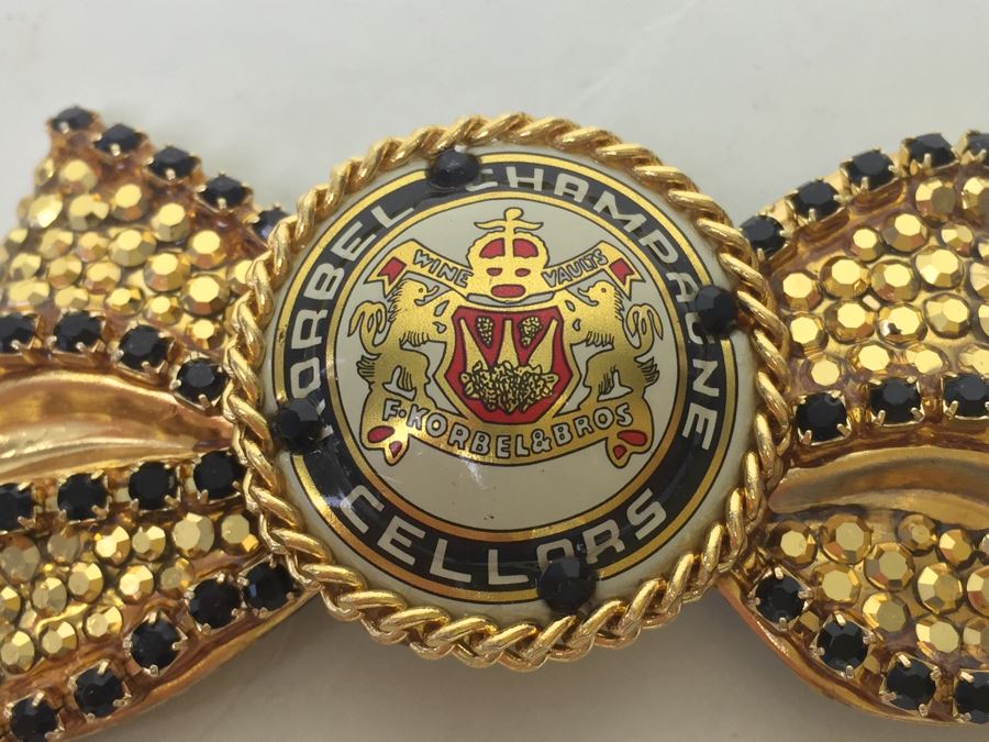 Korbel Champagne Cellars Pin Dated December 1931 Signed [Photo 6]