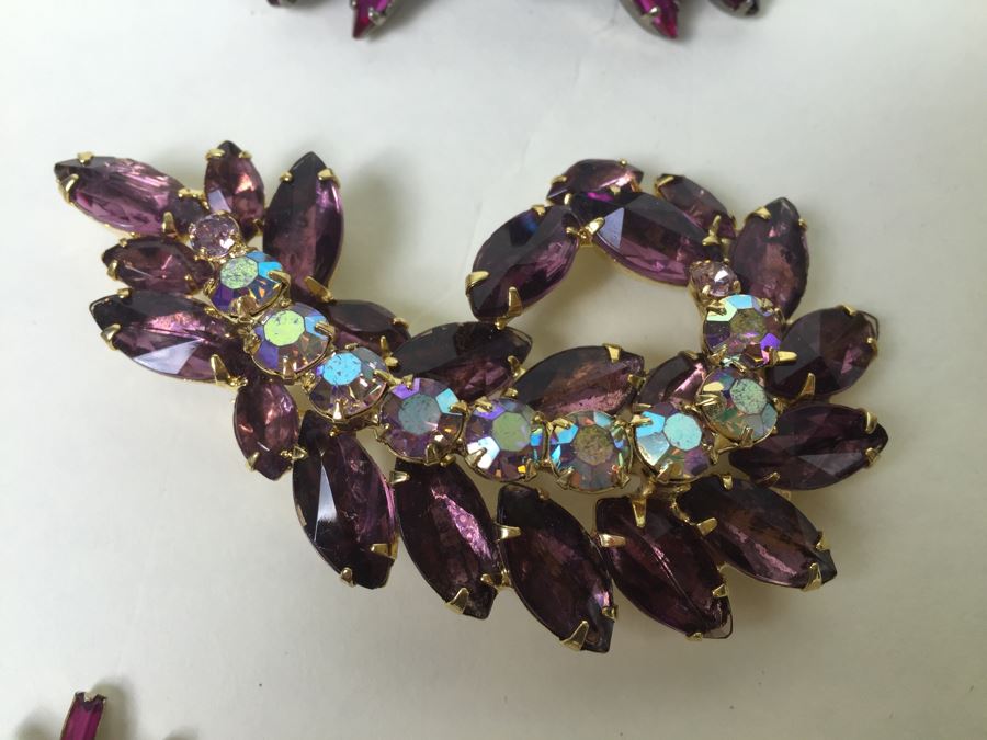 Possibly Juliana D&E Costume Rhinestone Jewelry Lot [Photo 6]