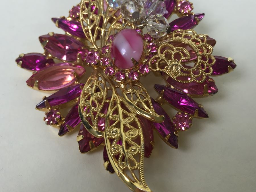 Possibly Juliana D&E Costume Rhinestone Jewelry Lot [Photo 21]