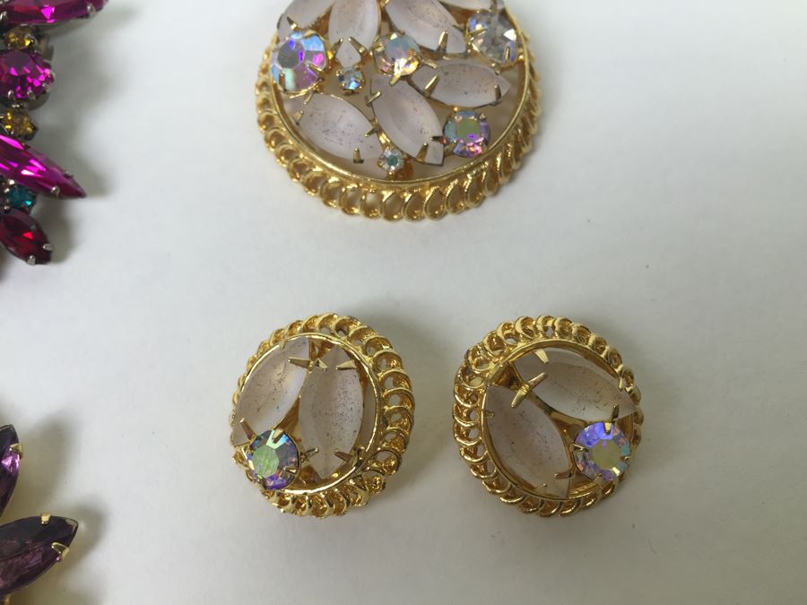 Possibly Juliana D&E Costume Rhinestone Jewelry Lot [Photo 10]