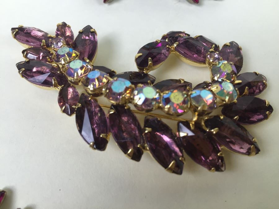 Possibly Juliana D&E Costume Rhinestone Jewelry Lot [Photo 3]