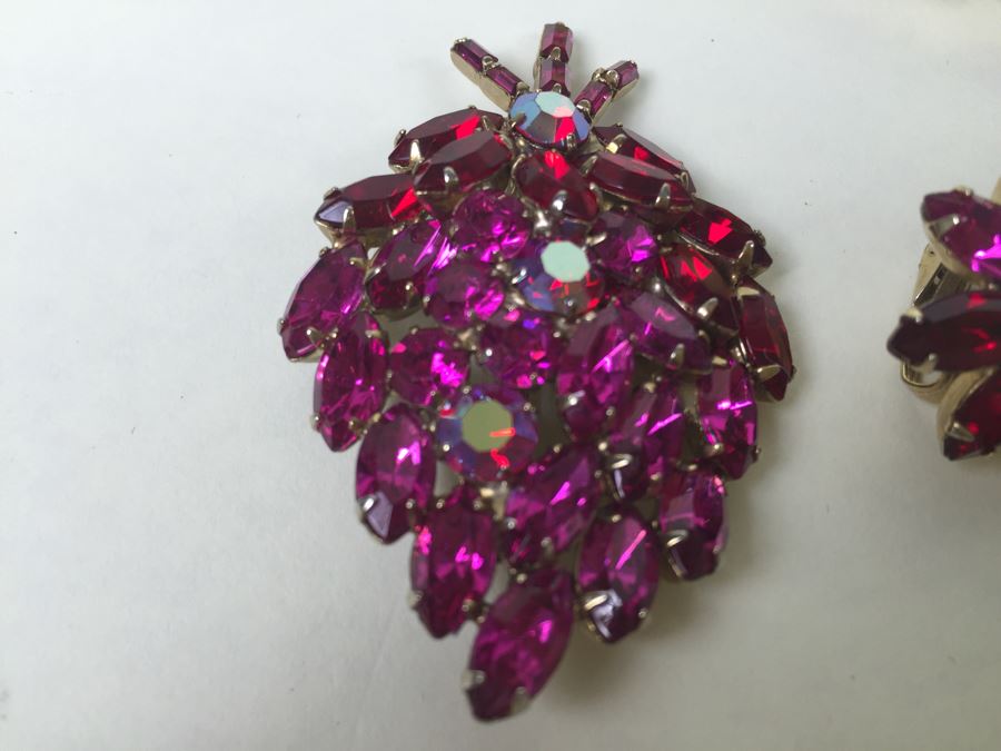 Possibly Juliana D&E Costume Rhinestone Jewelry Lot [Photo 13]