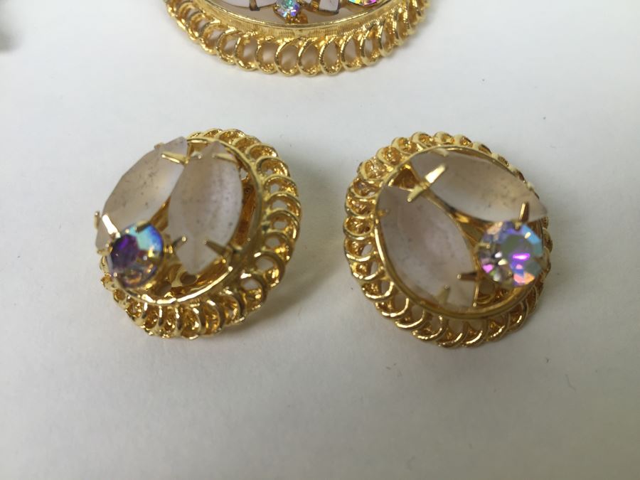 Possibly Juliana D&E Costume Rhinestone Jewelry Lot [Photo 9]