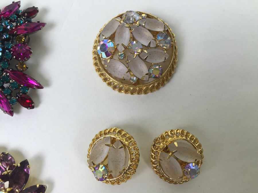 Possibly Juliana D&E Costume Rhinestone Jewelry Lot [Photo 7]