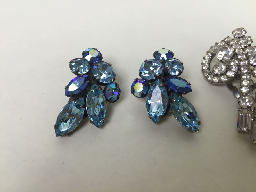 Vintage Costume Jewelry Earring Lot [Photo 4]