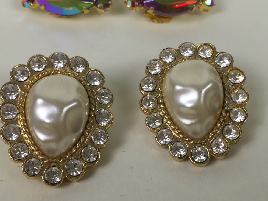 Vintage Costume Jewelry Earring Lot [Photo 18]