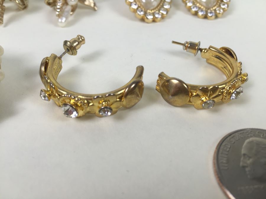 Vintage Costume Jewelry Earring Lot [Photo 15]