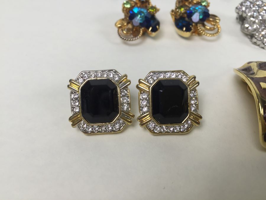 Vintage Costume Jewelry Earring Lot [Photo 8]