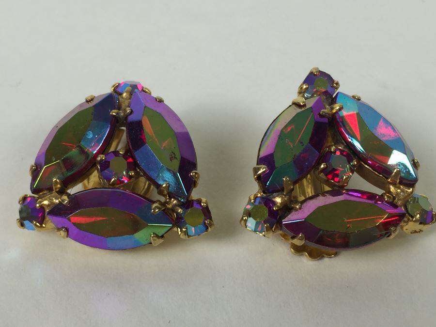Vintage Costume Jewelry Earring Lot [Photo 19]