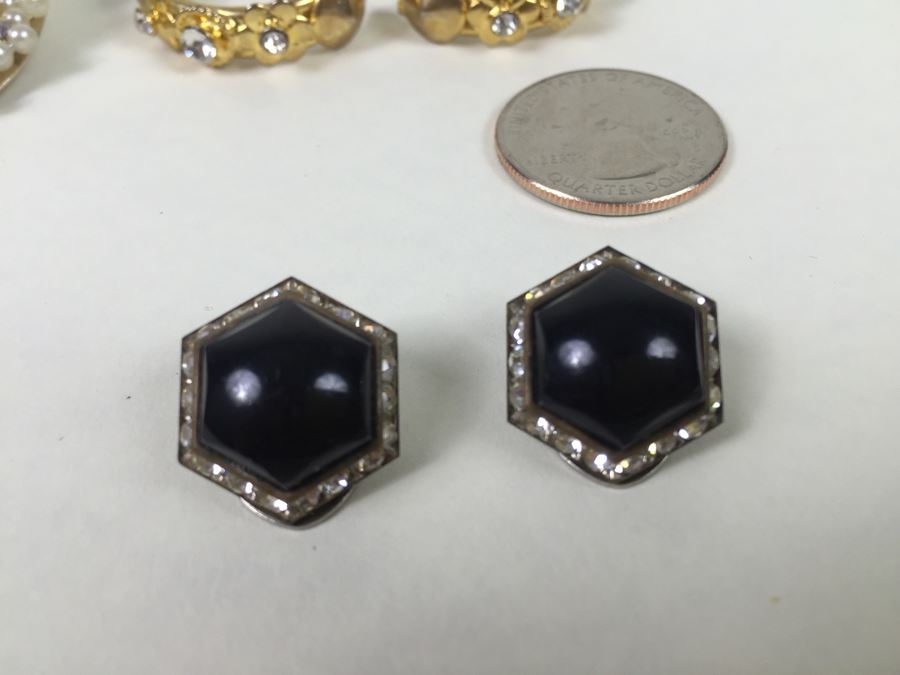 Vintage Costume Jewelry Earring Lot [Photo 14]