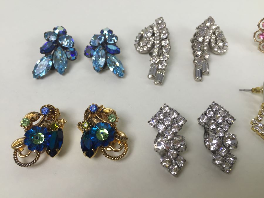Vintage Costume Jewelry Earring Lot [Photo 2]