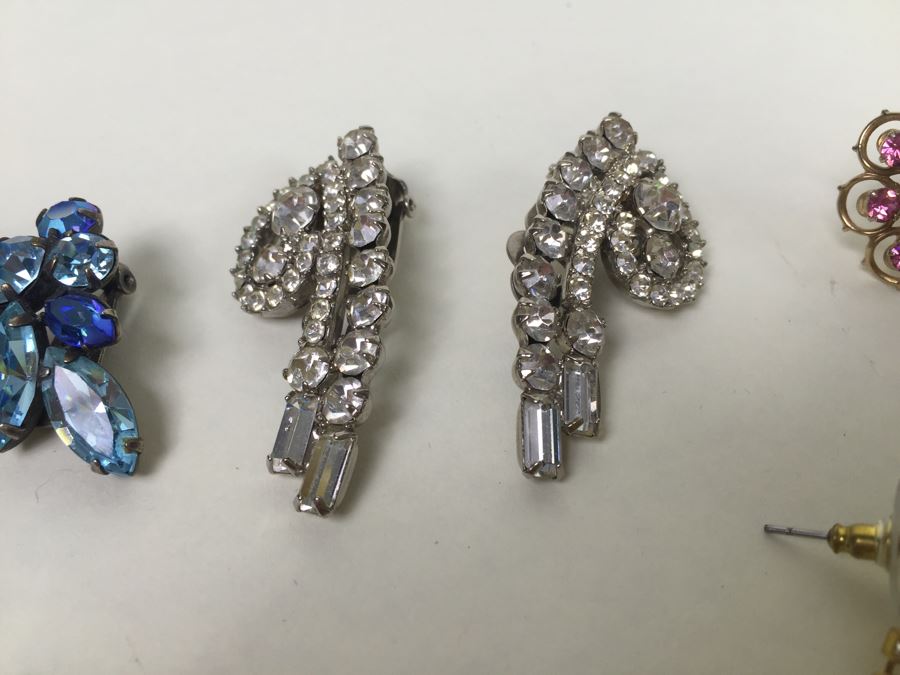Vintage Costume Jewelry Earring Lot [Photo 5]